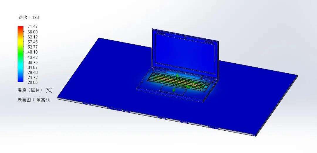 笔记本电脑散热不行怎么办？用SOLIDWORKS把它「立起来」看看！ | 操作视频的图3